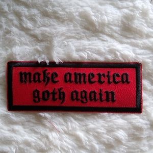 MAGA Make America Goth Again patch